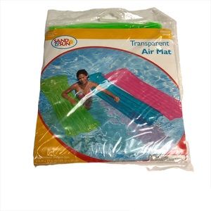 Pool Inflatable Air Mat Swim GREEN MAT Raft Water